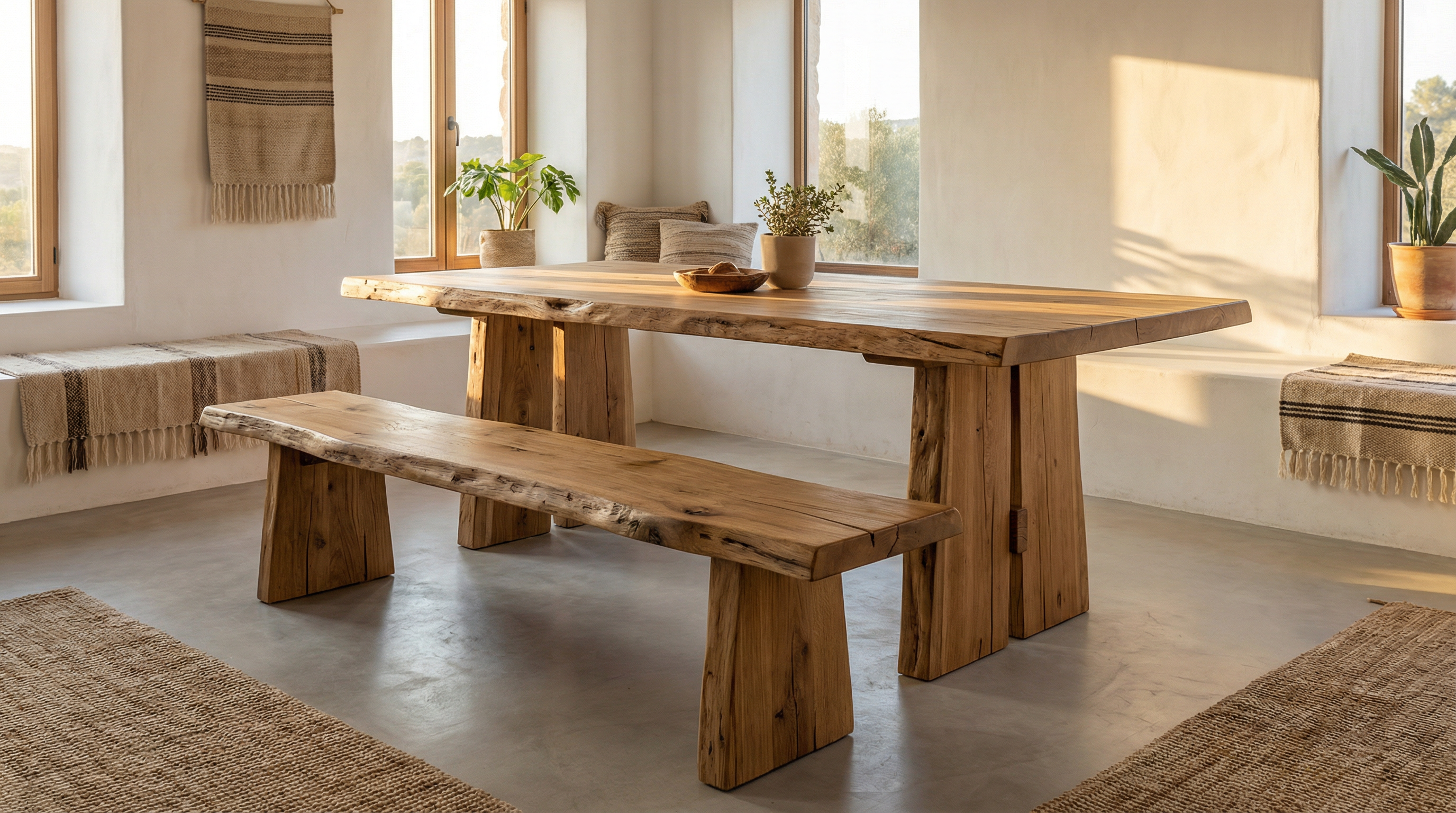 Banco Rústico Maciço