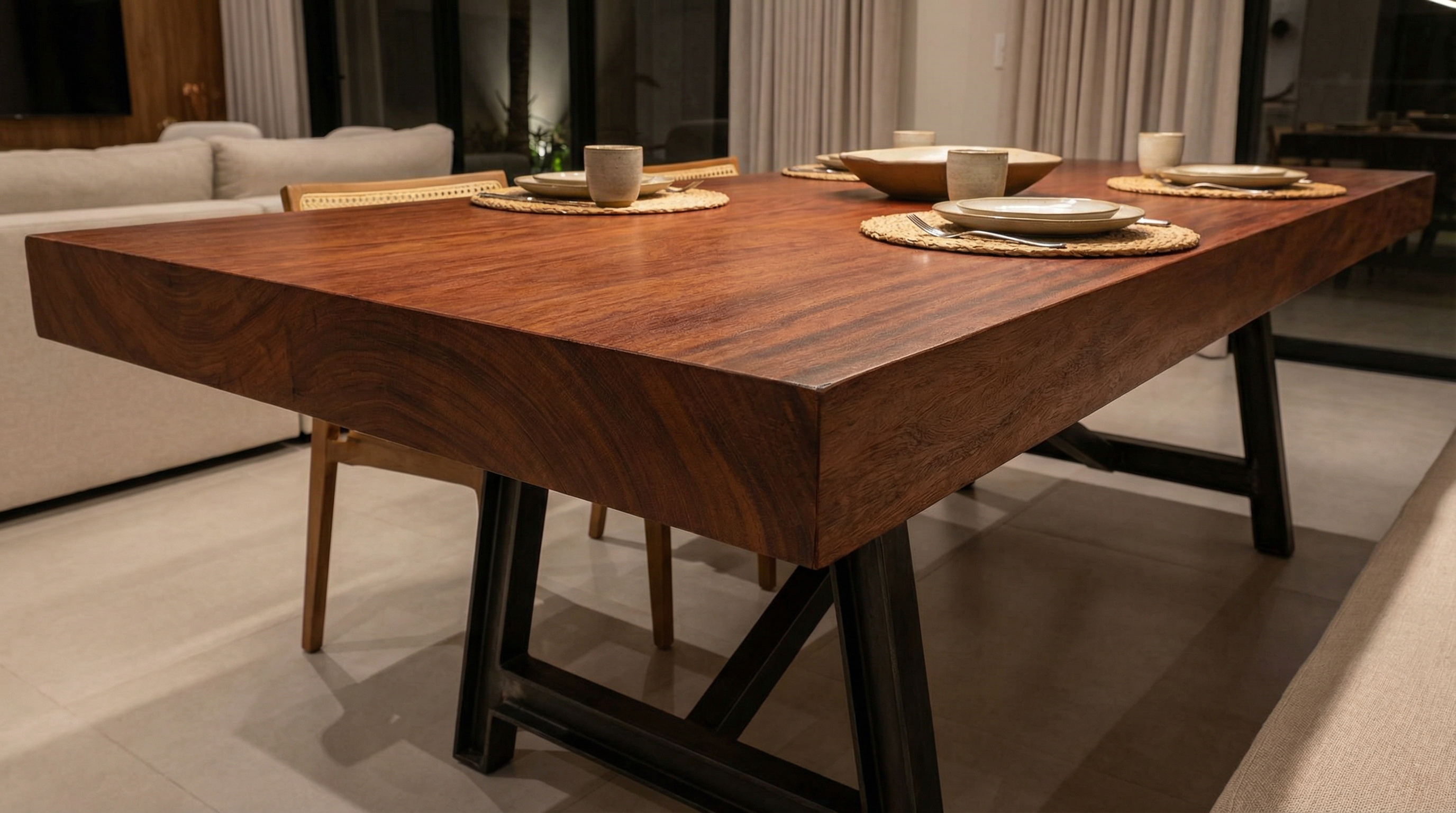 Mesa Angelim Vermelho